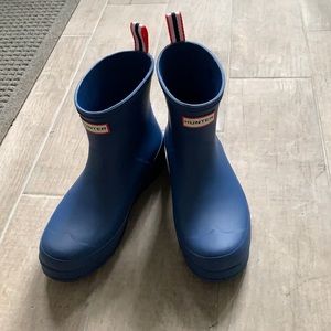 hunter boots peak blue